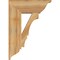 Ekena Millwork Balboa Traditional Rough Sawn Bracket, Western Red Cedar, 6"W x 20"D x 28"H BKT06X20X28BOA01RWR - alternate 4